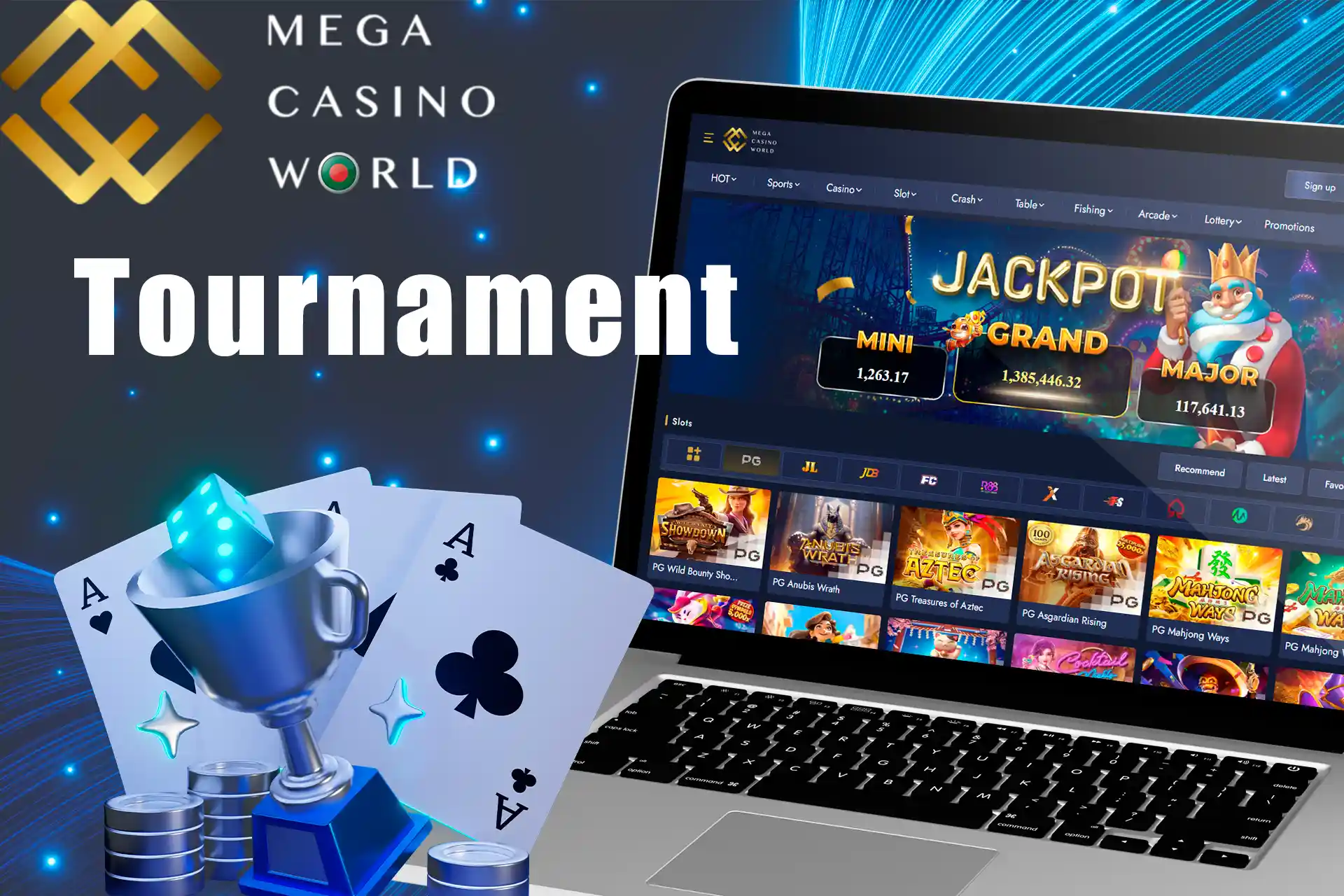 The iGaming operator regularly hosts tournaments, primarily for slot players.