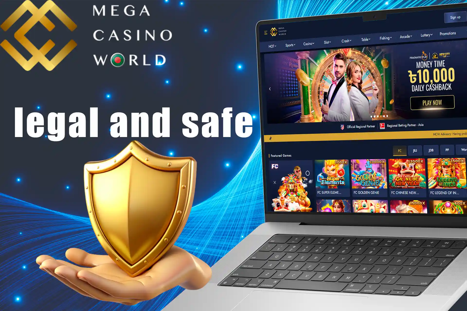 MCW Casino is legal and safe